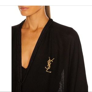 Textured Crocodile YSL Brooch like new